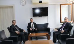 Kaymakamlardan Kaymakam Yıdız'a 'hayırlı olsun' ziyareti