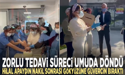 Zorlu tedavi süreci umuda döndü: Hilal Apaydın nakil sonrası gökyüzüne güvercin bıraktı