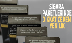 Sigara paketlerinde dikkat çeken yenilik: Bandroller yenilendi