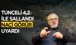 Tunceli 4,2 ile sallandı Naci Görür uyardı