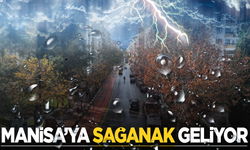 Meteorolojiden Manisa’ya Sağanak Yağış Uyarısı
