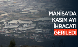 Manisa'da Kasım ayı ihracatı geriledi