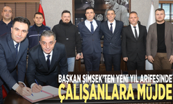 Başkan Şimşek’ten yeni yıl arifesinde çalışanlara müjde: Sosyal denge tazminatı en üst sınırdan ödenecek