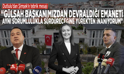 Besim Dutlulu’dan Hakan Şimşek’e tebrik mesajı