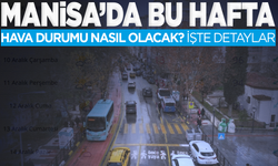 Manisa’da 5 Günlük Hava Tahmini Açıklandı