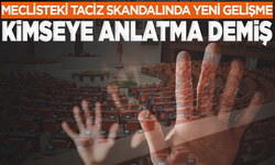 Meclis'teki taciz skandalında kadın amir olayın ütüne örtmeye kalkmış
