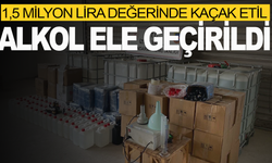 İzmir'de 1,5 milyon lira değerinde kaçak etil alkol ele geçirildi