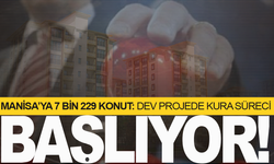 Manisa’ya 7 bin 229 konut: Dev projede kura süreci başlıyor