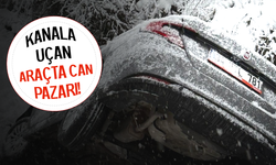 Otomobil kanala uçtu: 5’i çocuk 8 yaralı