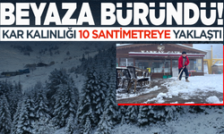 Kar kalınlığı 10 santimetreye yaklaştı