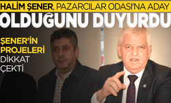 Halim Şener, Pazarcılar Odası'na yeniden aday