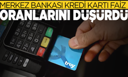 Merkez Bankası kredi kartı faiz oranlarını düşürdü