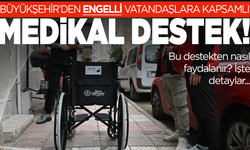 Manisa Büyükşehir Belediyesi medikal desteklerini sürdürüyor! Peki, bu destekten nasıl faydalanılır?