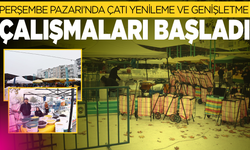 Perşembe Pazarı’nda Çatı Yenileme Projesi Başladı