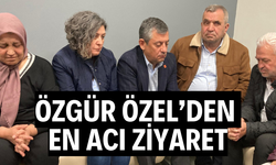 ÖZGÜR ÖZEL’DEN EN ACI ZİYARET