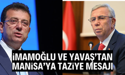 İmamoğlu ve Yavaş’tan taziye mesajı