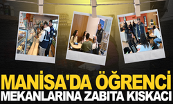 Zabıta gençlerin uğrak noktalarını mercek altına aldı