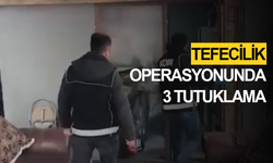Uşak’taki tefecilik operasyonunda 3 tutuklama