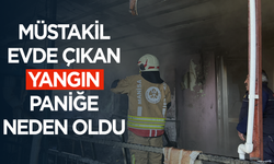 Kula'da müstakil evde çıkan yangın paniğe neden oldu