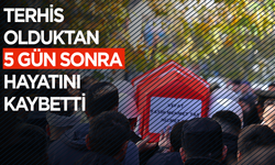 Terhis olduktan 5 gün sonra vefat eden genç son yolculuğuna uğurlandı