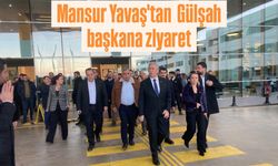 Gülşah Başkana Mansur Yavaş’tan geçmiş olsun ziyareti