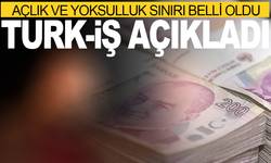 TÜRK-İŞ açıkladı: Açlık sınırı 30 bin TL'yi, yoksulluk sınırı 98 bin TL'yi aştı!