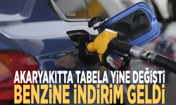 Akaryakıtta tabela yine değişti: Benzine indirim geldi