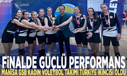 Finalde güçlü performans: Manisa GSB Kadın Voleybol Takımı Türkiye ikincisi oldu