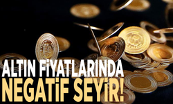 Altın fiyatlarında negatif seyir!
