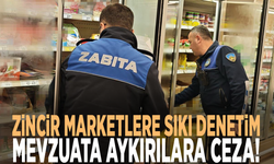 Zincir marketlere sıkı denetim: Mevzuata aykırılara ceza