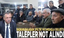 Başkan Balaban Spil’de vatandaşla buluştu: Talepler not alındı