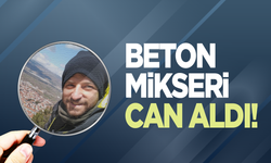 Beton mikseri can aldı