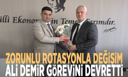 Zorunlu rotasyonla değişim: Ali Demir görevini devretti