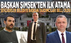 Başkan Şimşek’ten ilk atama.. Şehzadeler Belediye Başkan Yardımcıları belli oldu