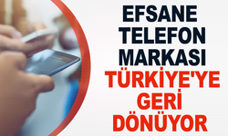 Efsane telefon markası Türkiye'ye geri dönüyor