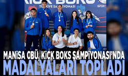 Manisa CBÜ, Kick Boks Şampiyonası’nda madalyaları topladı