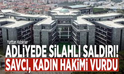 Adliyede silahlı saldırı! Savcı, kadın hakimi vurdu