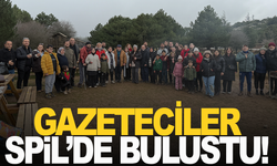 Manisa'da Gazeteciler Spil Dağı’nda Buluştu