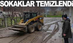 Şehzadeler’de yağış sonrası temizlik çalışması