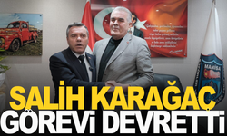 Salih Karaağaç görevi Cahit Güden'e devretti
