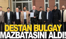 Manisa Pazarcılar Odası Başkanı Destan Bulgay Mazbatasını Aldı