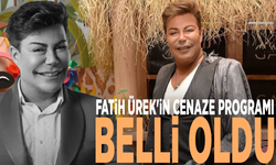 Fatih Ürek'in cenaze programı belli oldu