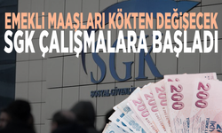 Emekli maaşları kökten değişecek... SGK çalışmalara başladı
