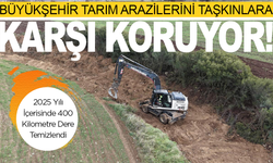 Büyükşehir Tarım Arazilerini Taşkınlara Karşı Koruyor