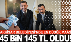 Akhisar Belediyesi’nde En Düşük Maaş 45 Bin 145 TL Oldu