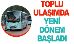 Manisa'da toplu ulaşımda yeni dönem başladı