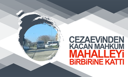 Film sahnelerini aratmadı: Cezaevinden kaçan mahkum mahalleyi birbirine kattı