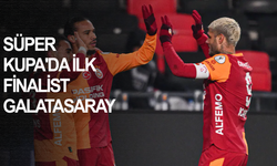 Süper Kupa'da ilk finalist Galatasaray: Galatasaray 4-1 Trabzonspor