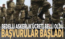 Bedelli askerlik ücreti belli oldu: Başvurular başladı