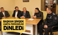 Şehzadeler Belediye Başkanı Şimşek Zabıta Personeliyle Bir Araya Geldi